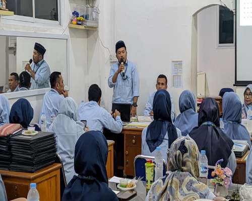 Dokumentasi Rapat Pleno Kenaikan Kelas dengan para Wali Kela