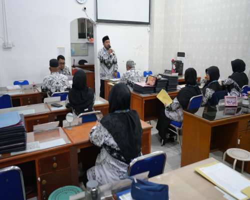 Dokumentasi Pengambilan Rapor Asesmen Akhir Semester Tahun A