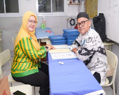 Dokumentasi Pengambilan Rapor Asesmen Akhir Semester Tahun A